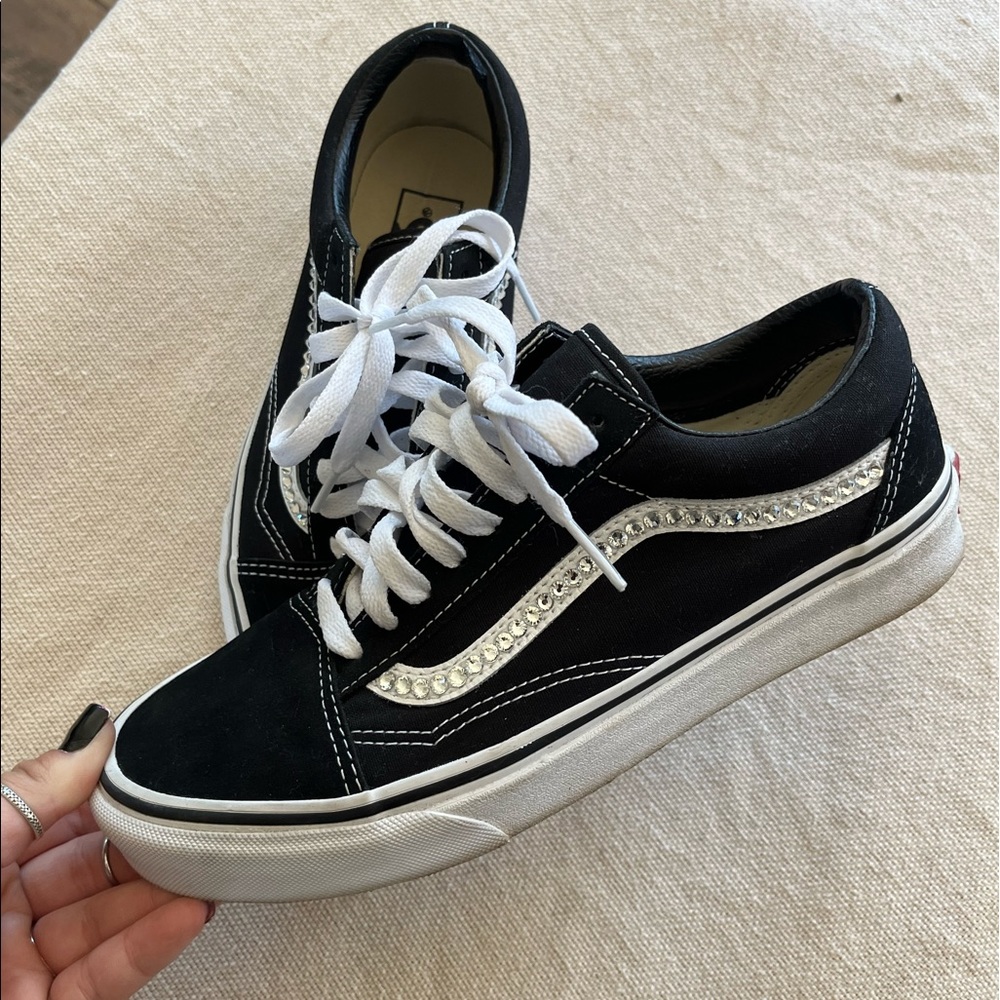 VANS W BLING🤍⚡️